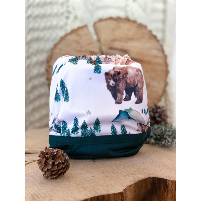 Bears and mountain pocket diaper - 2.0